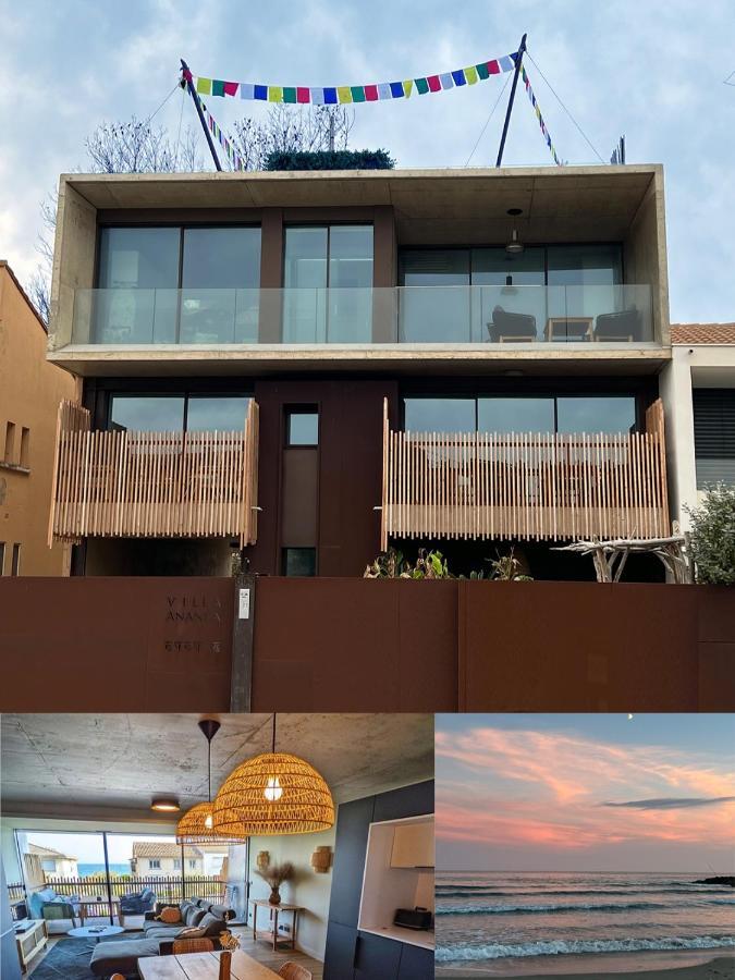 Villa Ananda - Gaia - Harmonie Avec Vue Mer Et Etangs カルノン・プラージュ エクステリア 写真